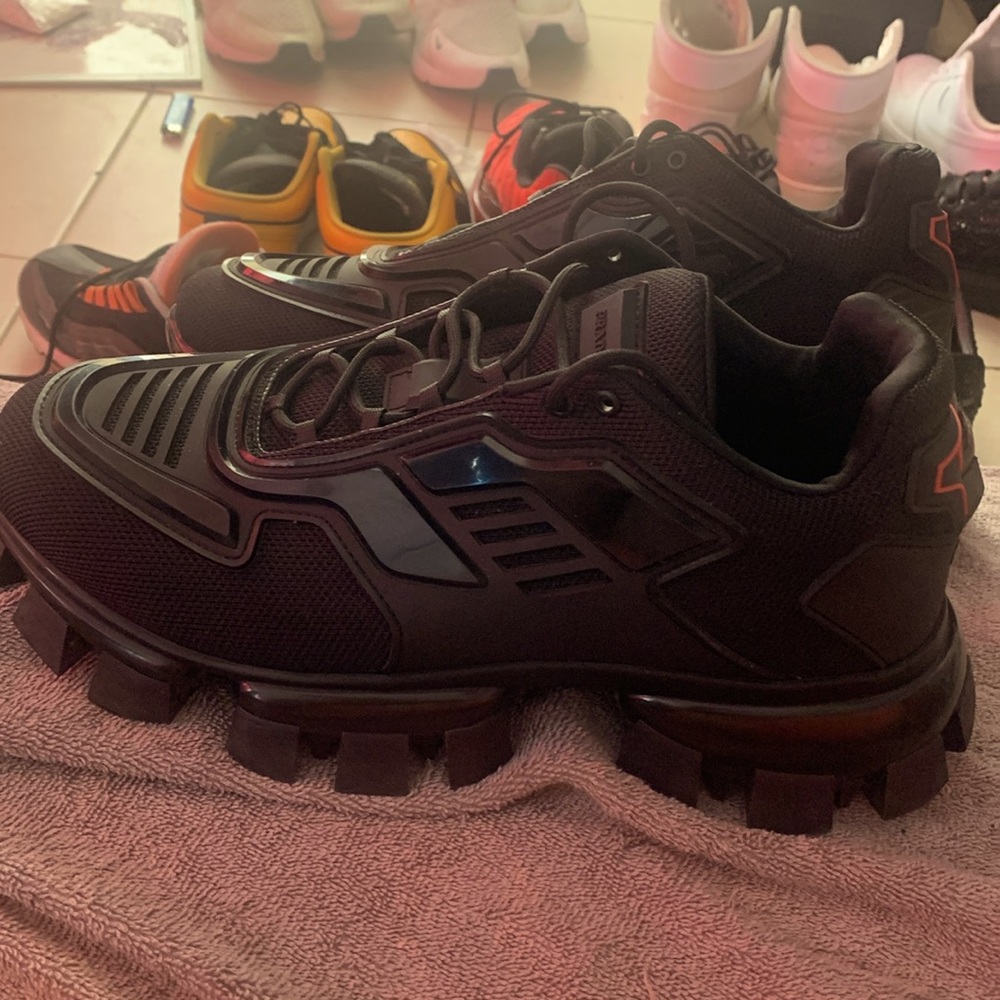 Prada Black CloudBust Thunder Shoes Us Size 11 1/2